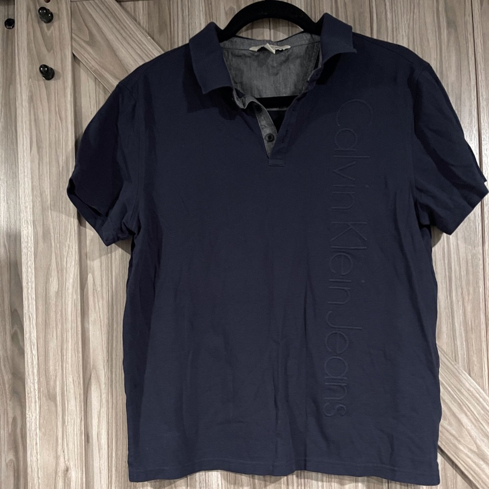 Navy blue polo
